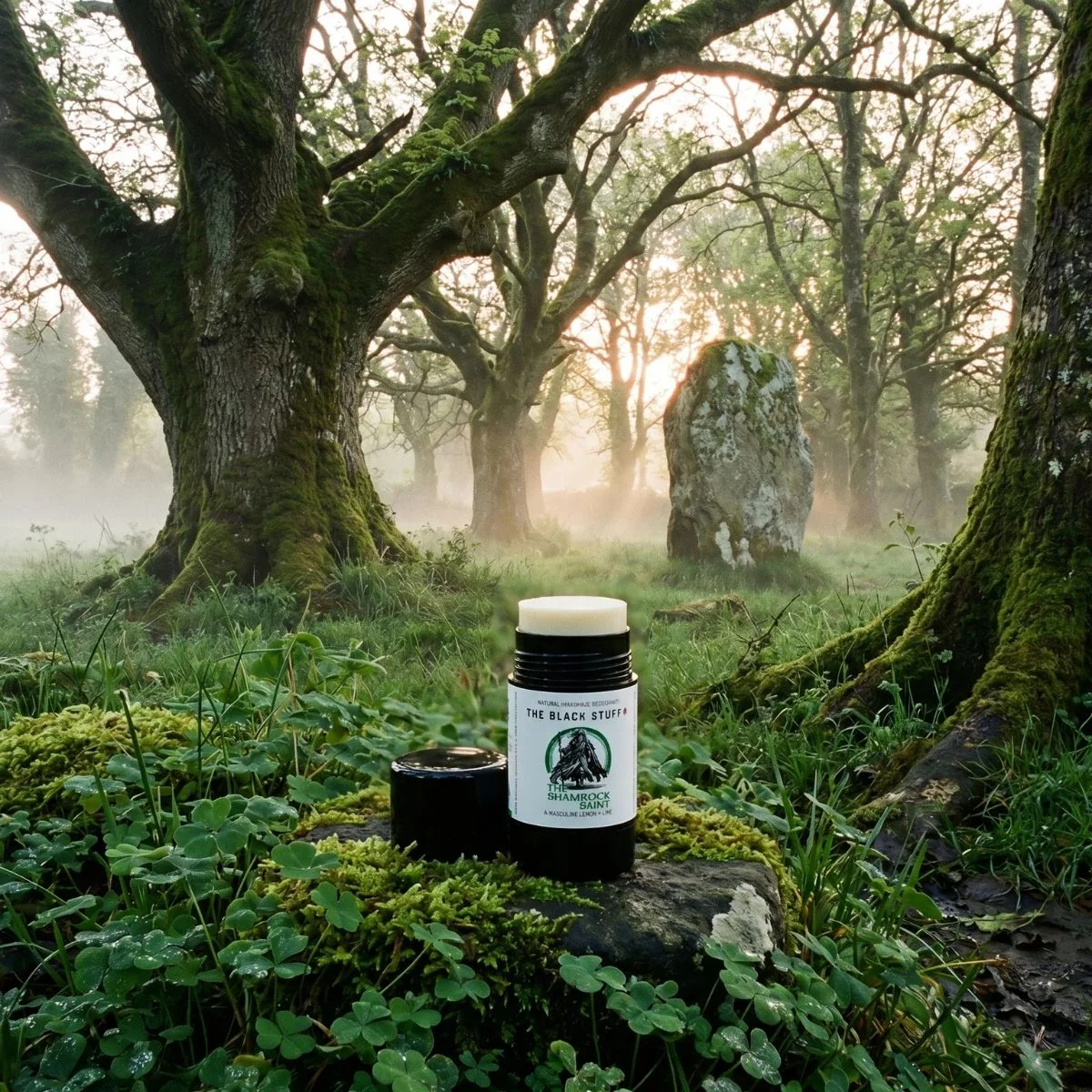 Limited Edition Natural Deodorant - The Shamrock Saint - Image 6