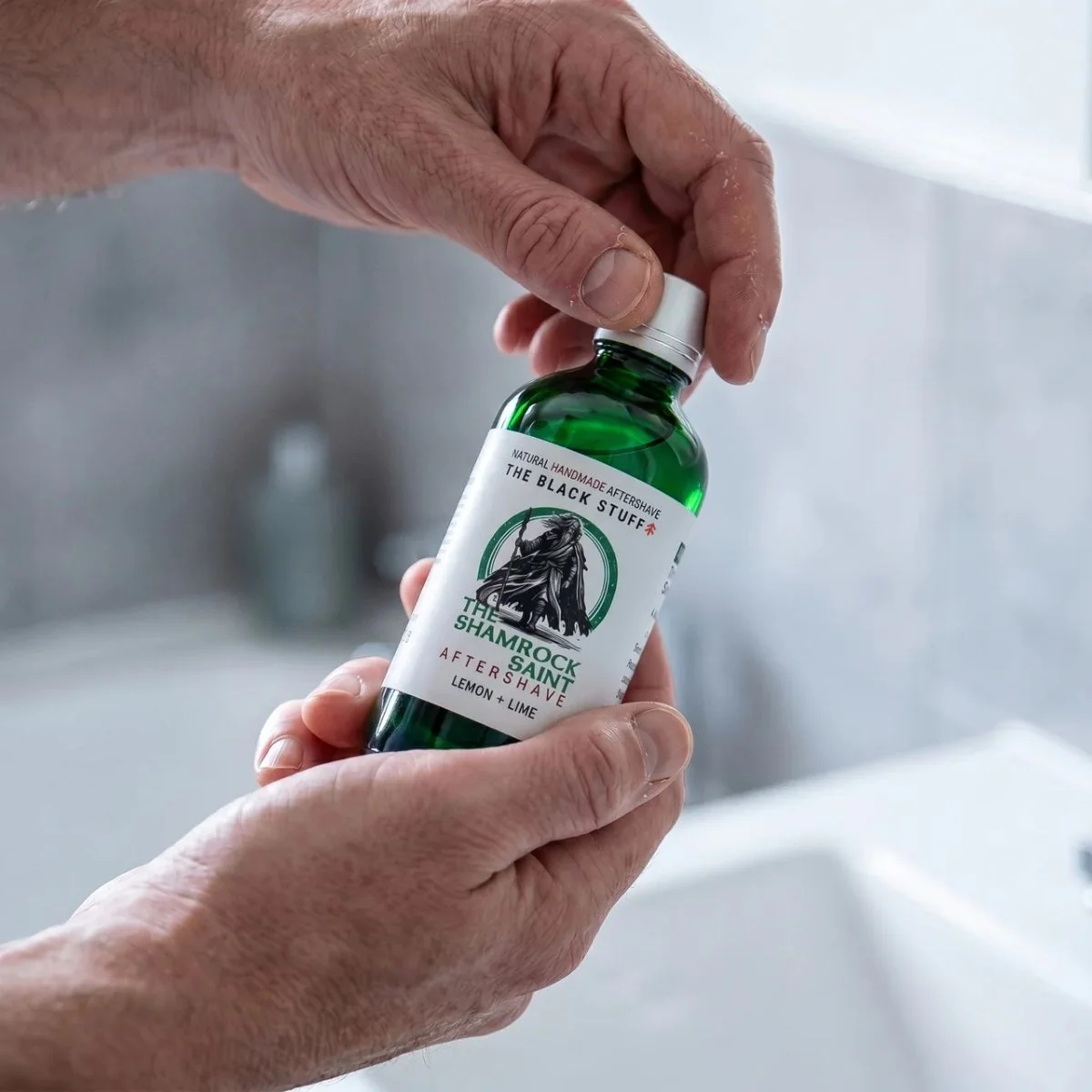 Limited Edition Aftershave Recovery Splash - The Shamrock Saint - Image 4