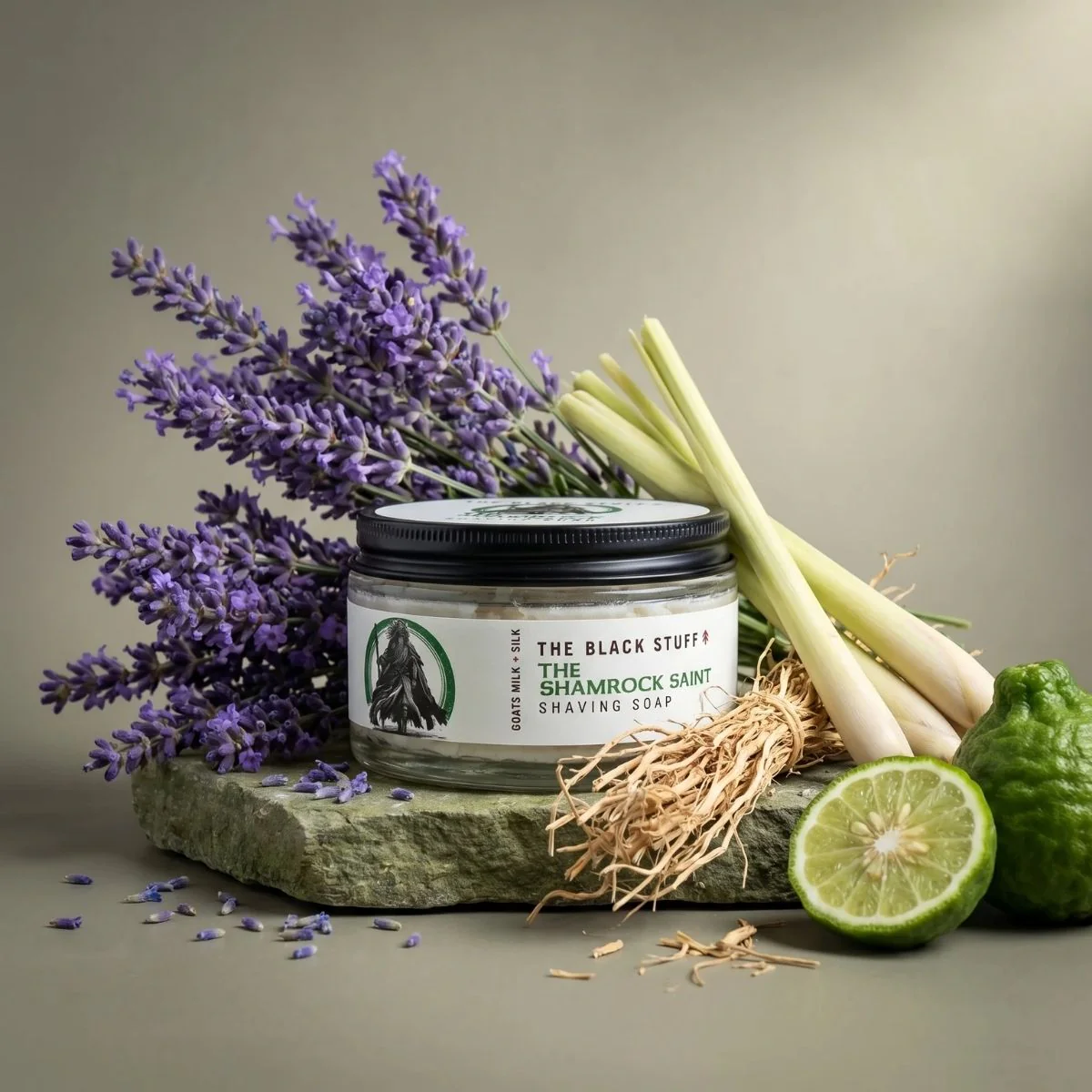 Limited Edition Shaving Soap - The Shamrock Saint - Image 5