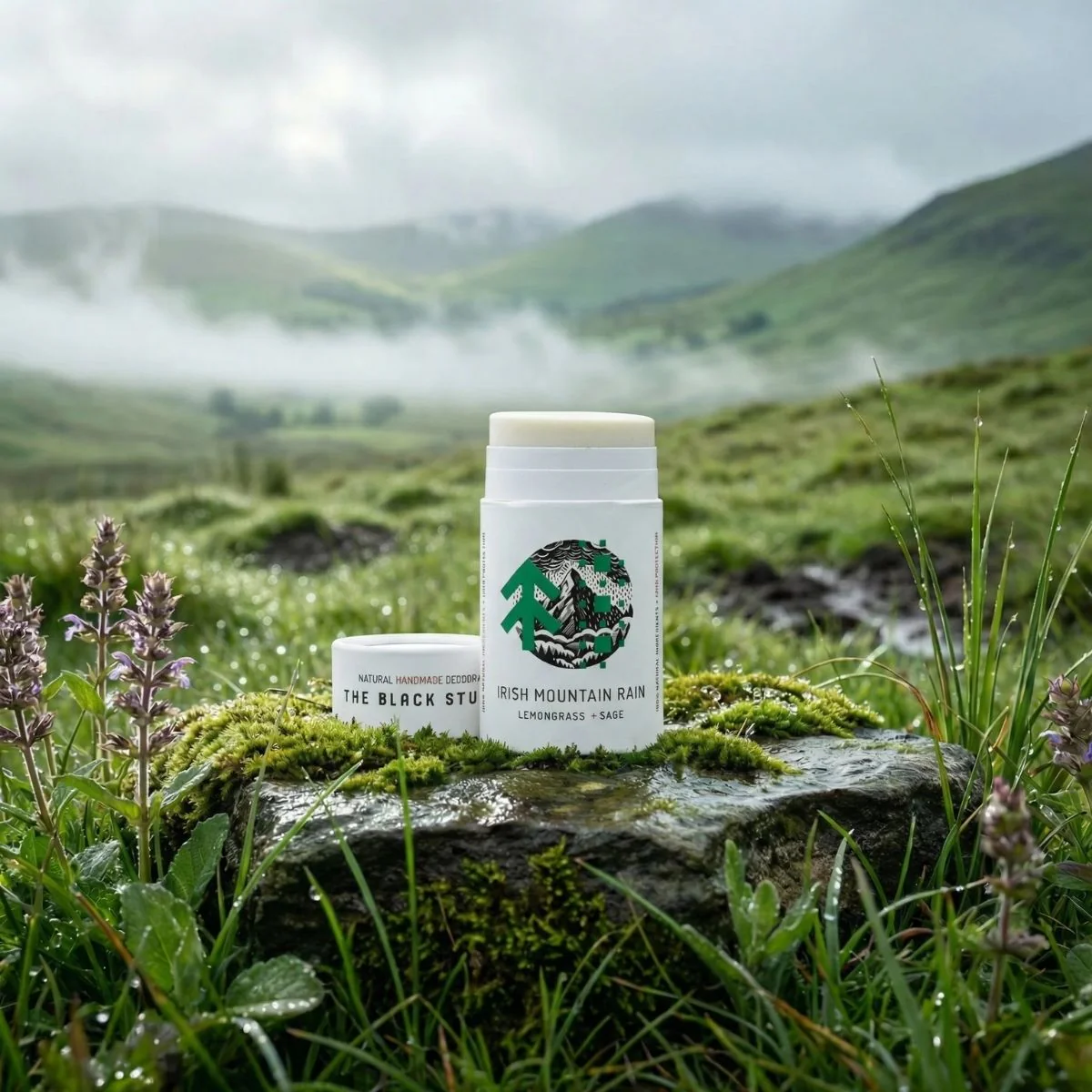 Sensitive Deodorant in Cardboard - Irish Mountain Rain - Image 5