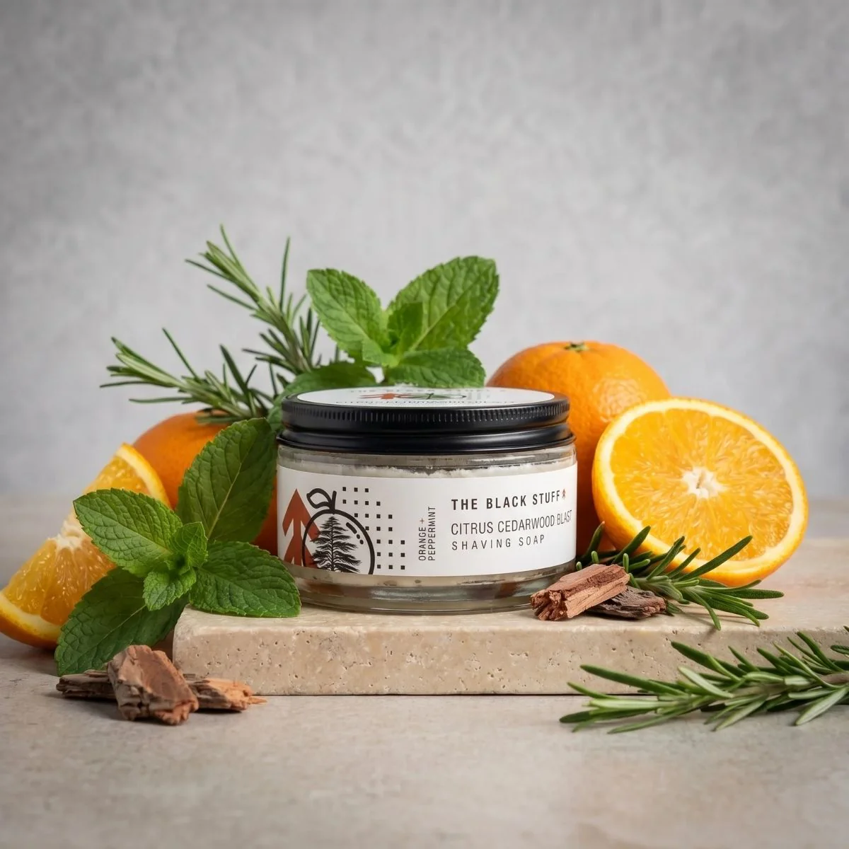 Shaving Soap - Citrus Cedarwood Blast - Image 5