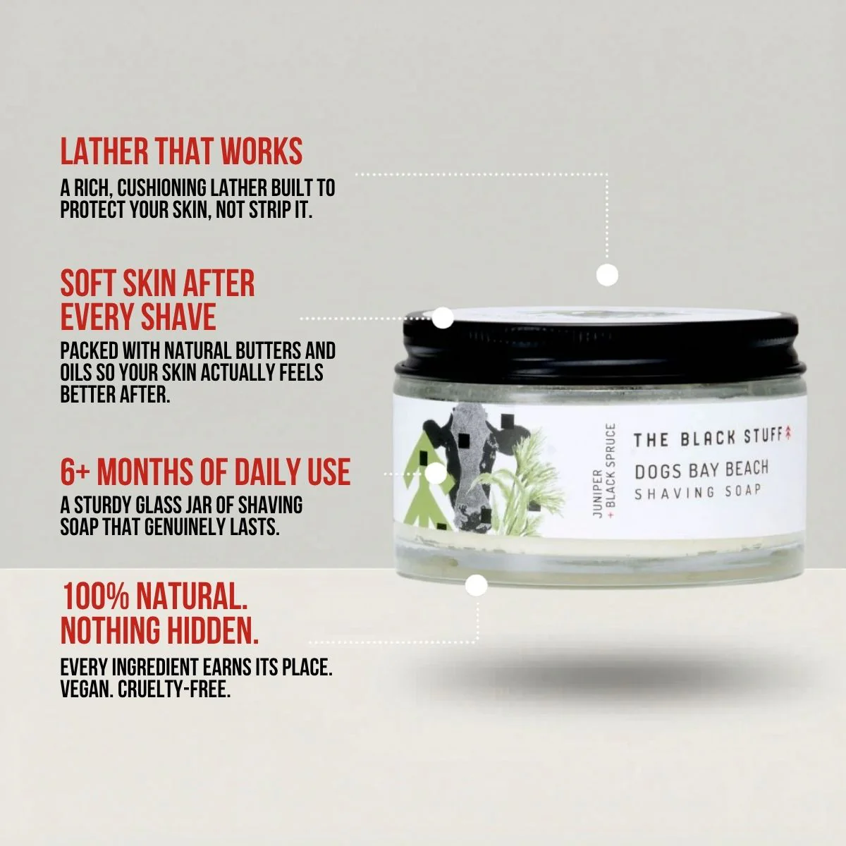 Shaving Soap - Dog's Bay Beach - Image 3