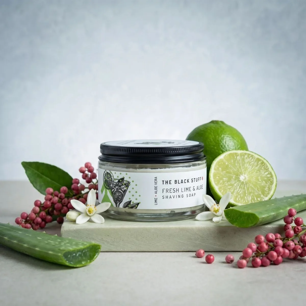 Shaving Soap - Fresh Lime - Image 5